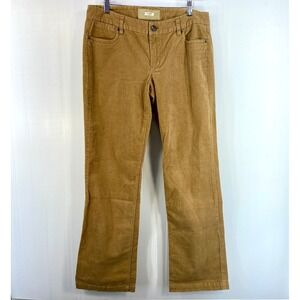 J Crew Factory Bootcut Corduroy Pants in‎ Saddle Tan Womens 31 Regular